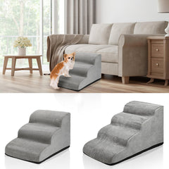 Jopassy Hundetreppe 3 oder 4 Stufen bis 18 kg rutschfest