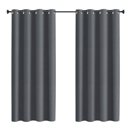 Jopassy Outdoor Vorhang 2er Set Wetterfest 132x244 cm Sichtschutz für Balkon Terrasse