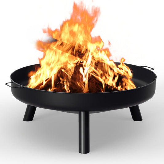 Jopassy Feuerschale Ø82,5 cm Feuerstelle Garten mit Griffen