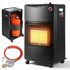 Jopassy Keramik Gasheizer 4200W mit Gas- und Elektroheizung