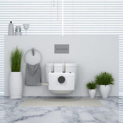 Jopassy Hebeanlage 700W 190 L/min mit 4 Zuläufen für Dusche Waschbecken und Waschmaschine