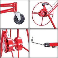 Jopassy Plattenheber klappbar 140-325 cm höhenverstellbar bis 68 kg für Trockenbau