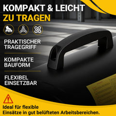 Jopassy Diesel Heizkanone 20 kW Bauheizer mit 22L Tank Thermostat und Digitaldisplay