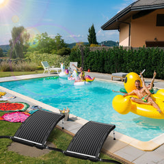 Jopassy Solar Poolheizung 113x69x35 cm Sonnenkollektor 32-40 mm für Pool