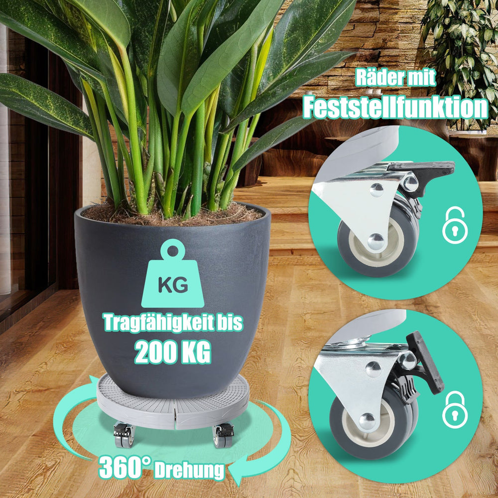 verstellbarer Pflanzenroller Ø 38–54 cm