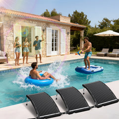 Jopassy Solar Poolheizung 113x69x35 cm Sonnenkollektor 32-40 mm für Pool
