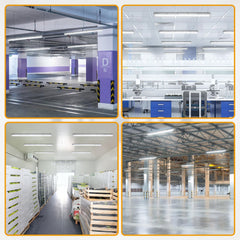 Jopassy LED Feuchtraumleuchte 120/150 cm IP65 für Garage und Werkstatt