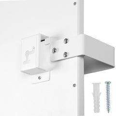 Jopassy Infrarotheizung 400/600W mit Thermostat Tuya App Fernbedienung und Handtuchhalter