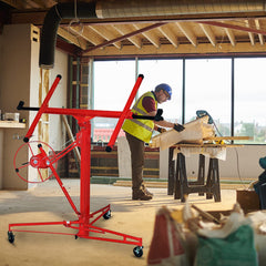 Jopassy Plattenheber klappbar 140-325 cm höhenverstellbar bis 68 kg für Trockenbau