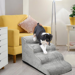 Jopassy Hundetreppe 3 oder 4 Stufen bis 18 kg rutschfest
