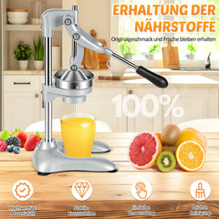Jopassy Handentsafter Aluminium mit Edelstahl Sieb