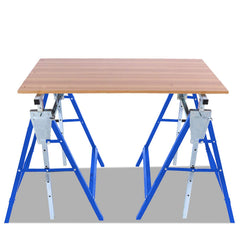 Jopassy Gerüstbock 2er Set höhenverstellbar 81-130 cm 200 kg klappbar