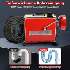 Jopassy 500W Elektrischer Rohrreiniger