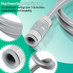 Jopassy 30 m ausziehbare Schlauchtrommel mit Handbrause