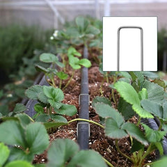 Jopassy 150 × 25 mm verzinkter Bodenanker, robuster Erdspieß für den Garten