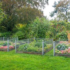 Jopassy Wühlmausgitter 50 cm × 5 m verzinkt für Hochbeet und Garten