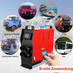 Jopassy Diesel Standheizung 8 kW 12 V mit LCD Display und Fernbedienung