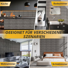 Jopassy Küchenrückwand 30 × 60 cm selbstklebend in Marmoroptik für Küche und Bad