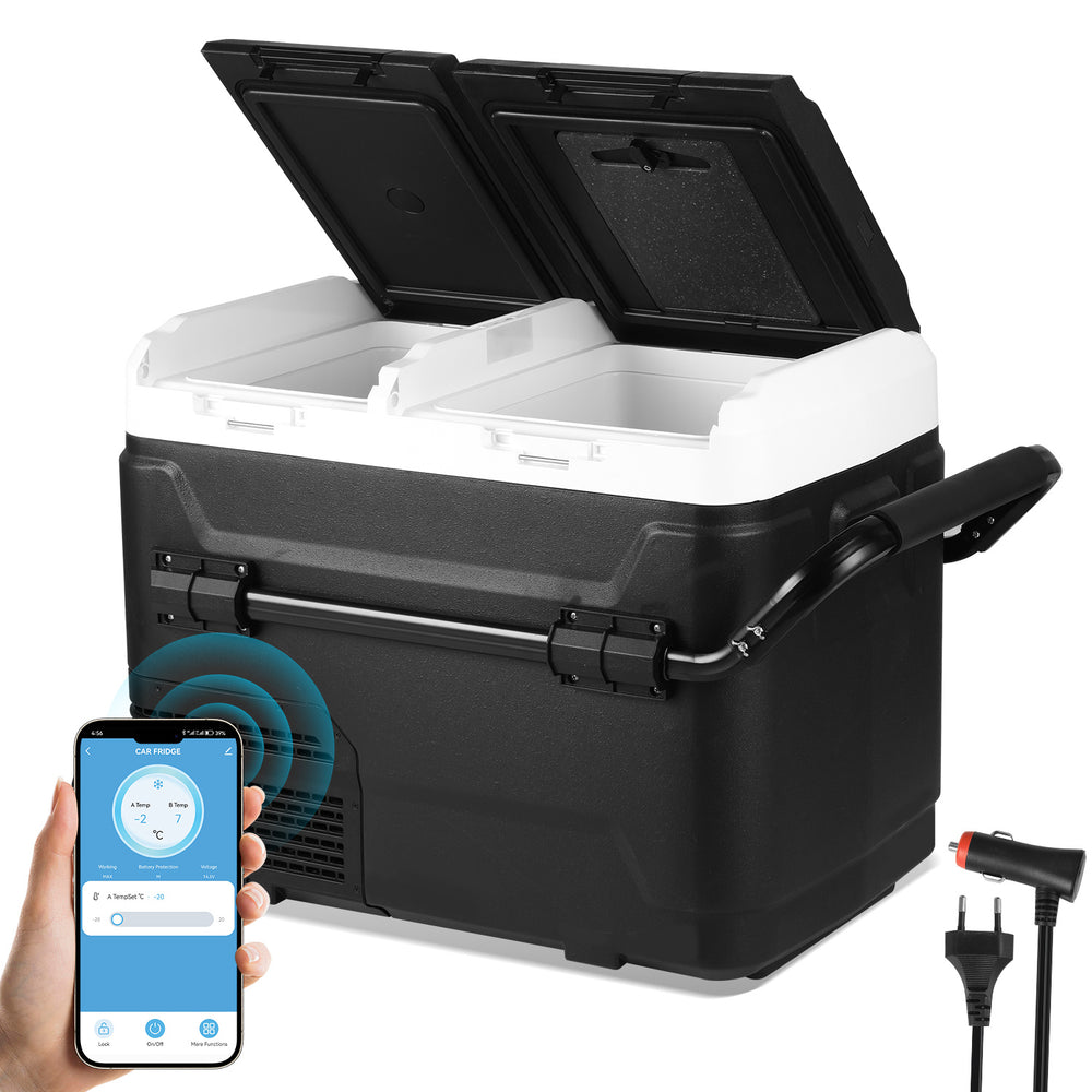 Jopassy Kompressor Kühlbox 50 L elektrisch, Mit APP-Steuerung