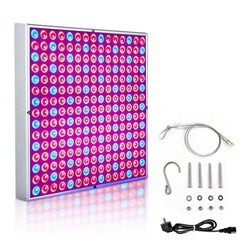 Jopassy 15W/45W LED Pflanzenlampe, Pflanzenlicht Quadrat, Vollspektrum LED-Wachstumslicht, Grow Light