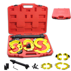 Jopassy McPherson Federspanner Set mit 3 Spannköpfen für Kfz Federbeine