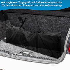 Jopassy 2er Set Teleskoprampe Aluminium Auffahrrampe bis 300 kg