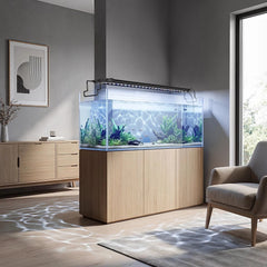 Jopassy Aquarium LED Beleuchtung 12–36W Vollspektrum IP66 mit Timer für 30–120 cm Becken