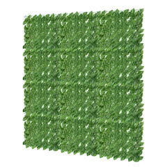 Jopassy Künstliche Efeu Hecke 12 Stück 100 x 300 cm Sichtschutz für Balkon und Terrasse
