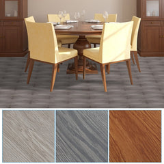 Jopassy PVC Bodenbelag selbstklebend 1,5 mm Vinylboden Holzoptik
