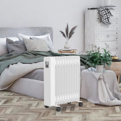 Jopassy Ölradiator 2500W mit 11 Rippen WLAN App Fernbedienung und Thermostat