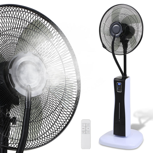 Jopassy Standventilator mit Wasserkühlung Ultraschall-Sprühfunktion