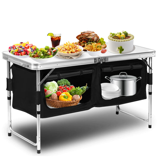 Jopassy Klappbarer Campingtisch für Camping und Gartenparty