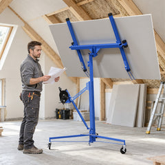 Jopassy Plattenheber Trockenbau bis 68 kg 140–350 cm höhenverstellbar mit 360° Drehfunktion