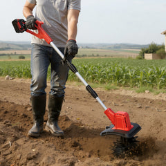 Jopassy Akku Motorhacke 400 W für kleine Gartenflächen
