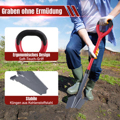 Jopassy Wurzelspaten 114cm mit Wurzelsäge
