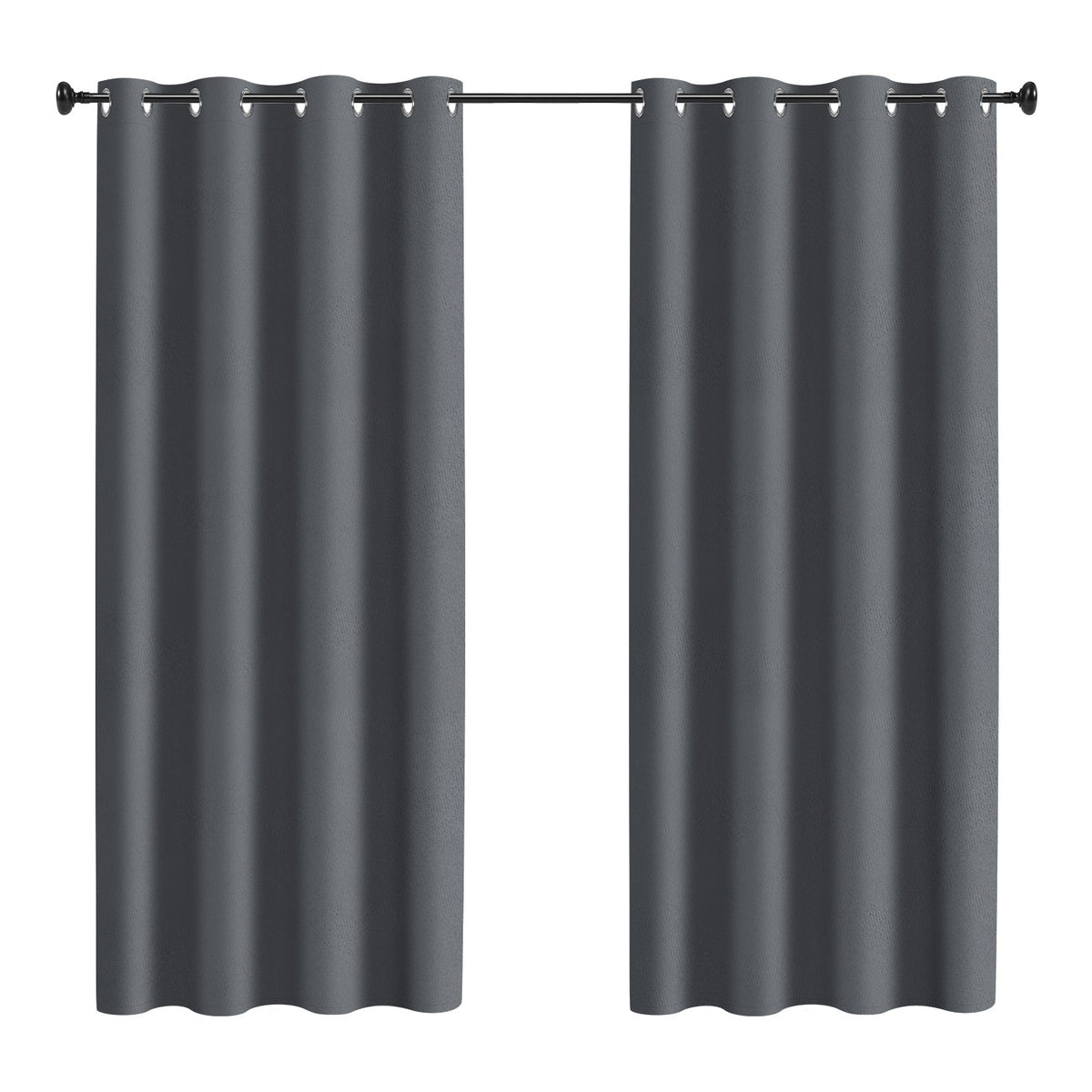 Jopassy Outdoor Vorhang 2er Set Wetterfest 132x244 cm Sichtschutz für Balkon Terrasse