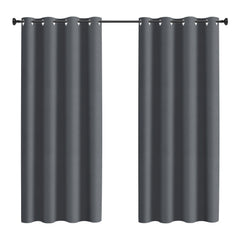 Jopassy Outdoor Vorhang 2er Set Wetterfest 132x244 cm Sichtschutz für Balkon Terrasse