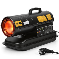 Jopassy Diesel Heizkanone 20 kW Bauheizer mit 22L Tank Thermostat und Digitaldisplay