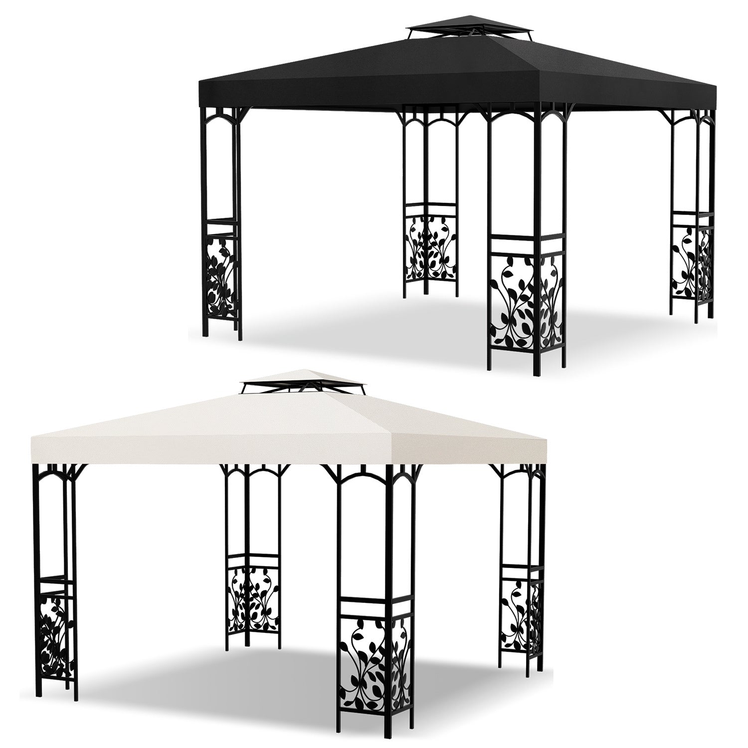 Jopassy Pavillon Ersatzdach 3 x 3 m mit Dachlüftung