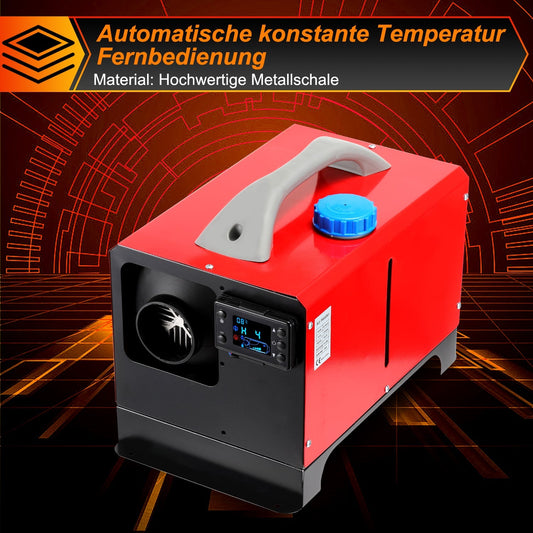 Jopassy Dieselheizung 8kW 12V All-in-One mit LCD Fernbedienung für Wohnmobil LKW