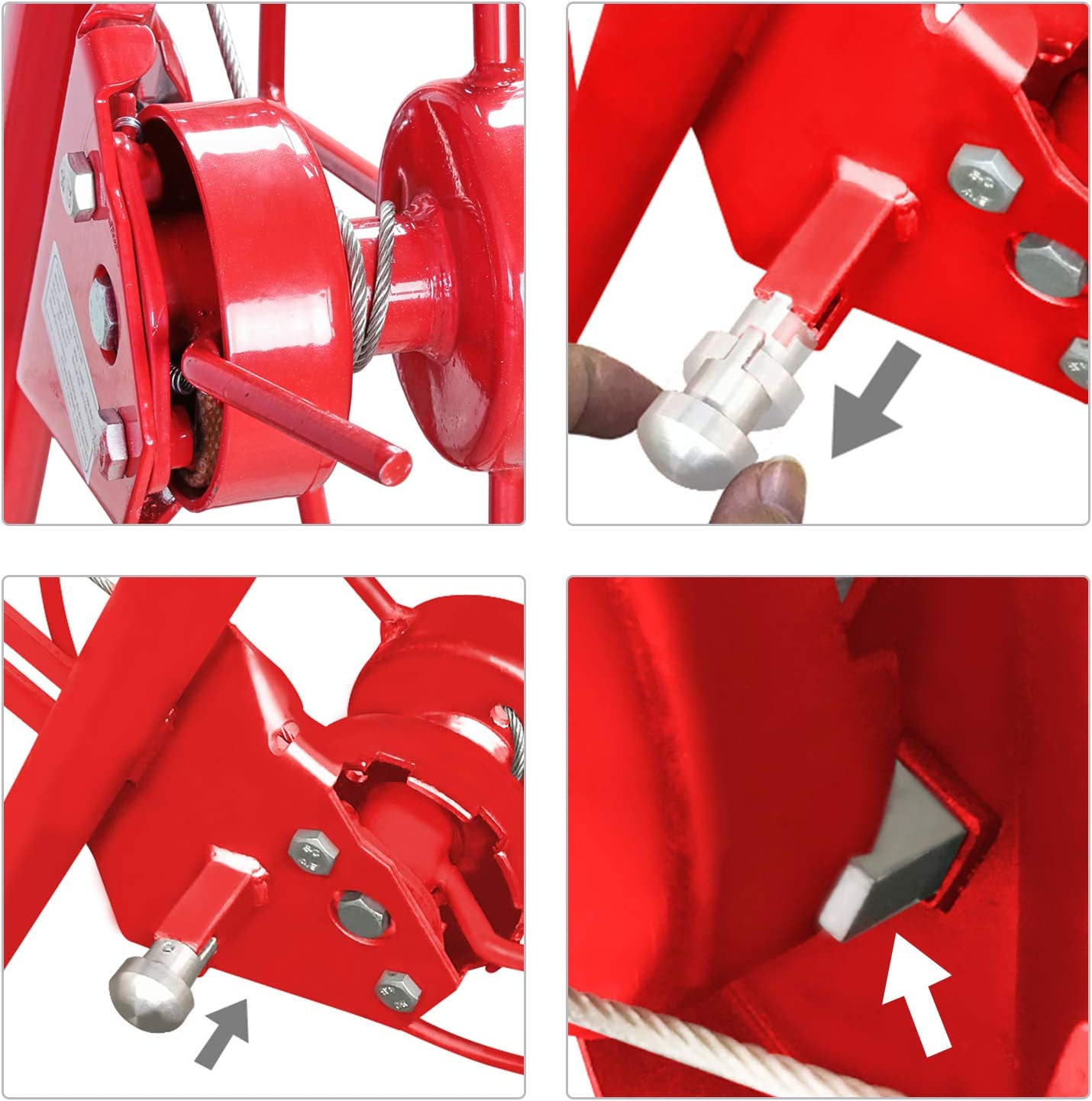 Jopassy Plattenheber klappbar 140-325 cm höhenverstellbar bis 68 kg für Trockenbau