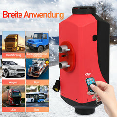 Jopassy Diesel Standheizung 5kW 12V mit LCD Fernbedienung und Schalldämpfer