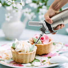 Jopassy Sahnespender Alu mit 3 Düsen 500ml