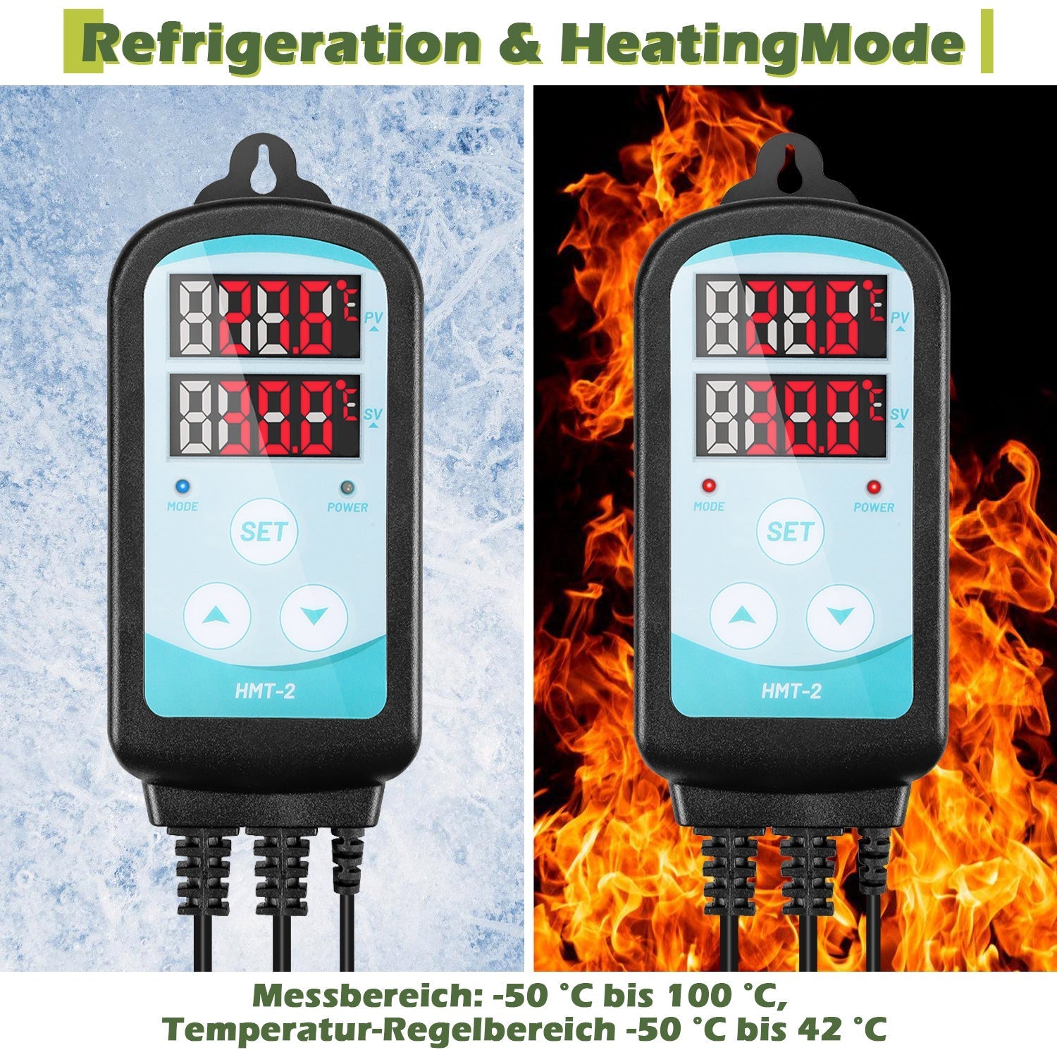 Jopassy Gewächshausheizung 60–240W mit Thermostat Timer und IP44 Frostschutz