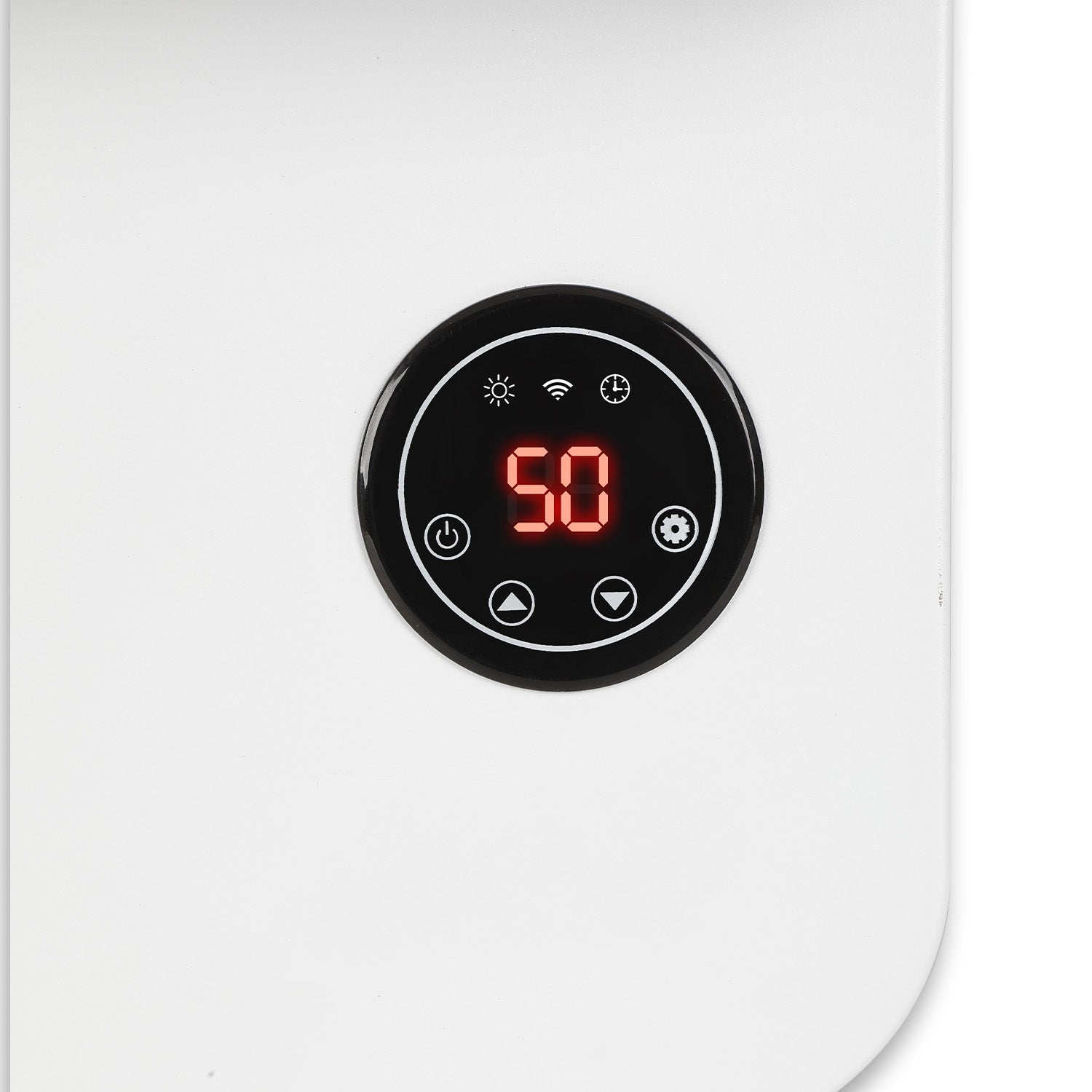 Jopassy Infrarotheizung 400/600W mit Thermostat Tuya App Fernbedienung und Handtuchhalter
