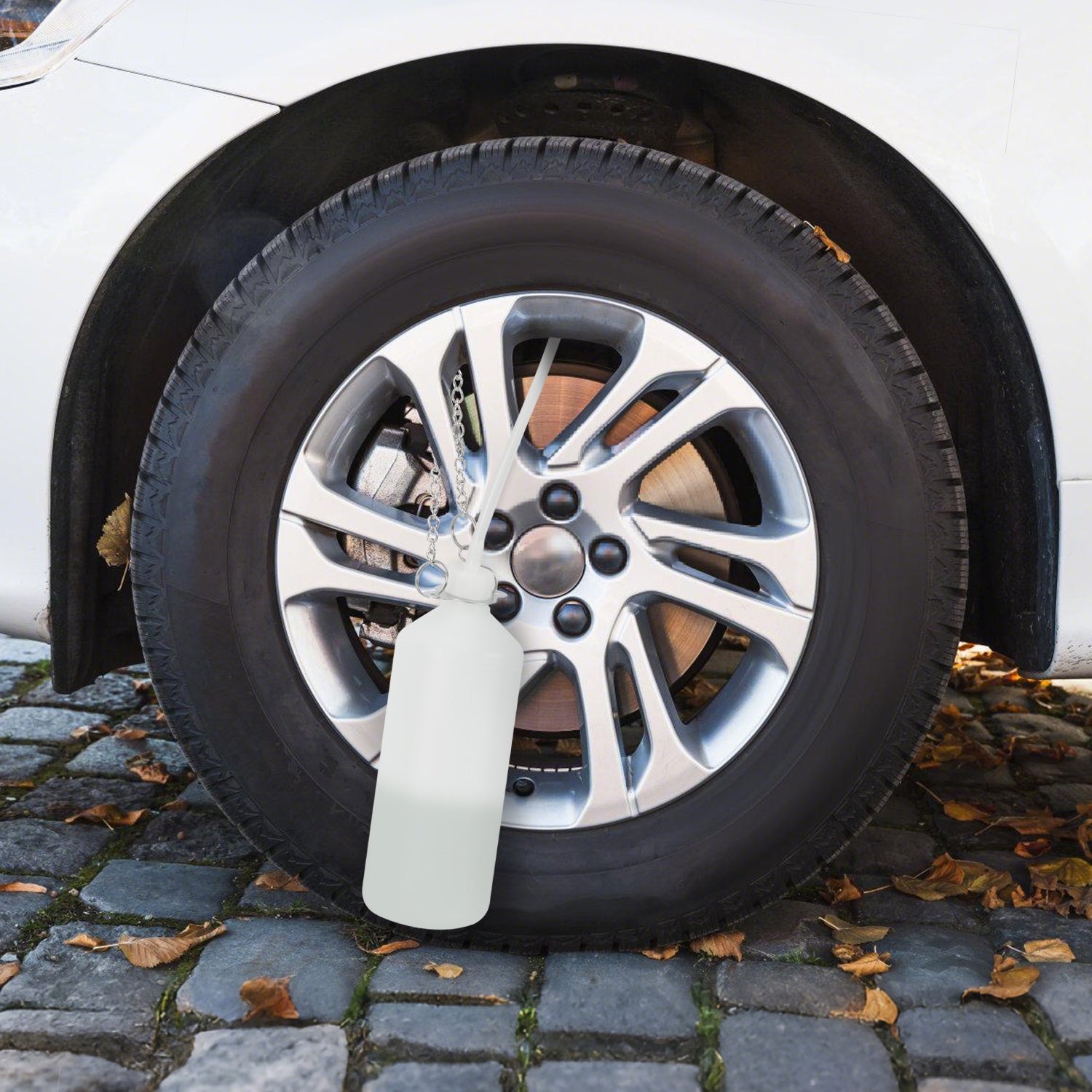Jopassy Bremsenentlüftungsgerät 3L mit 1L Auffangflasche inkl 4 Adapter