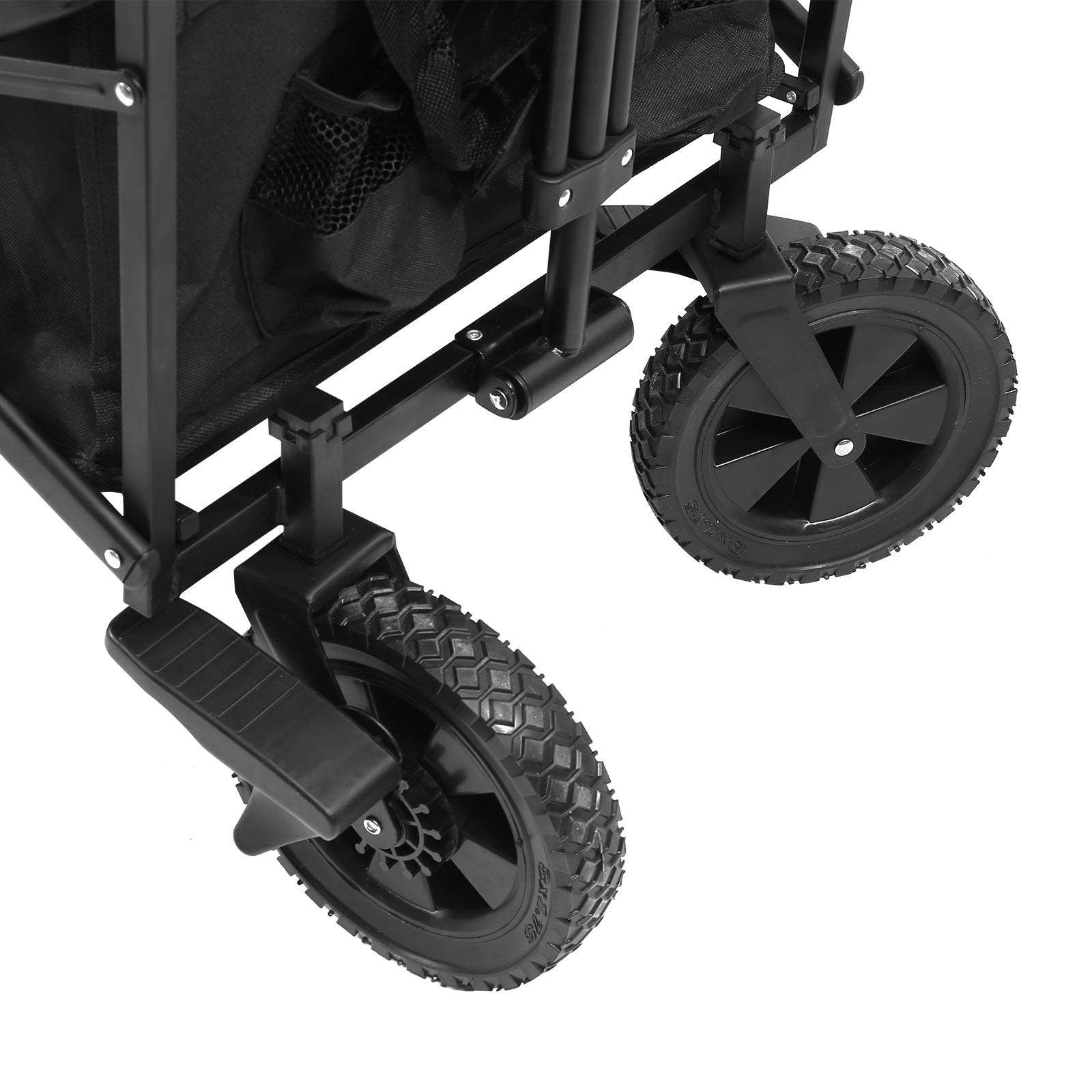 Jopassy  Bollerwagen faltbar 100 x 51 x 75 cm 100 kg für Garten und Camping