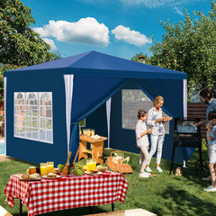 Jopassy Partyzelt wasserdicht 3x3 m 3x6 m Gartenzelt mit Seitenteilen
