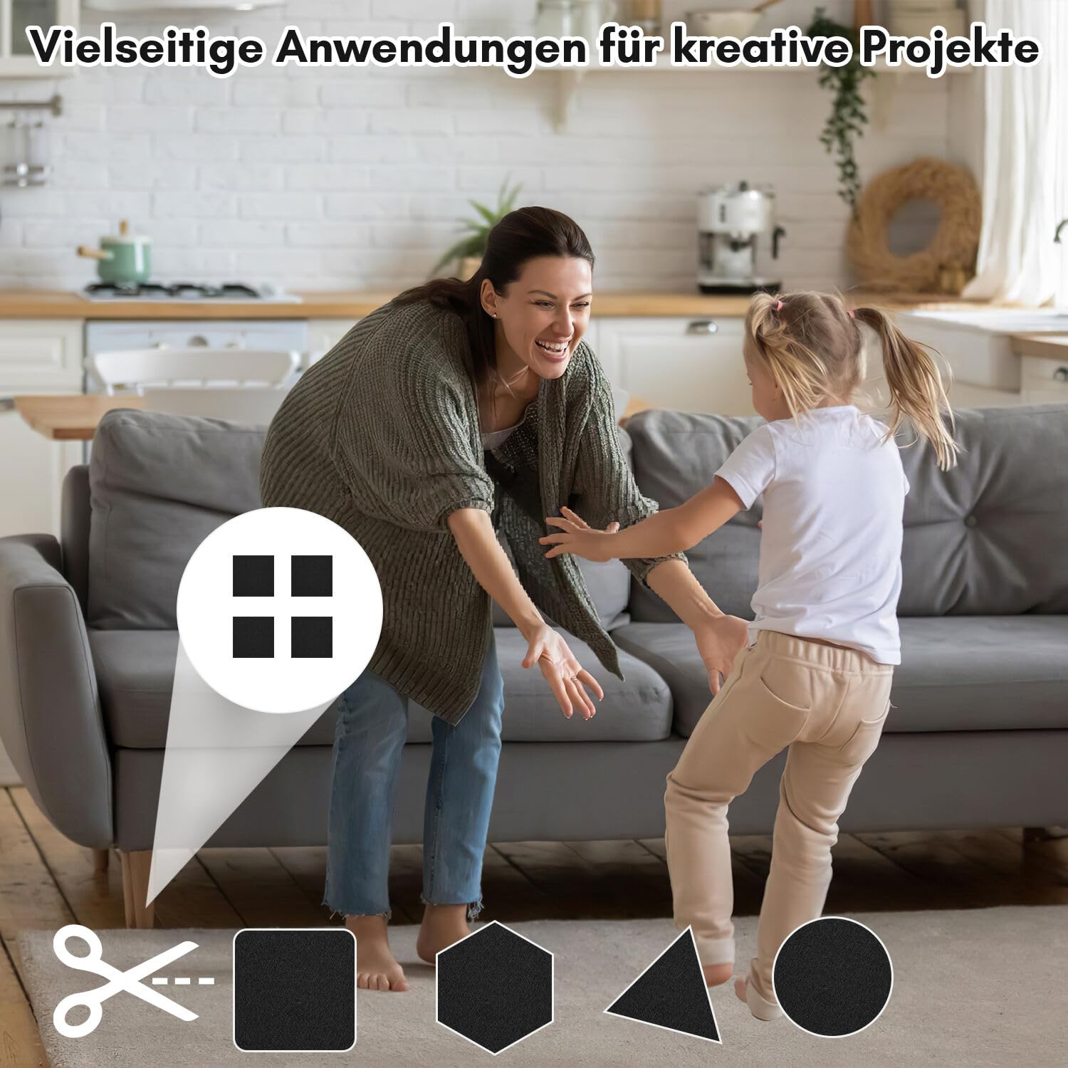 Jopassy Filz selbstklebend 2,5 mm Filzmatte zuschneidbar für DIY Möbel