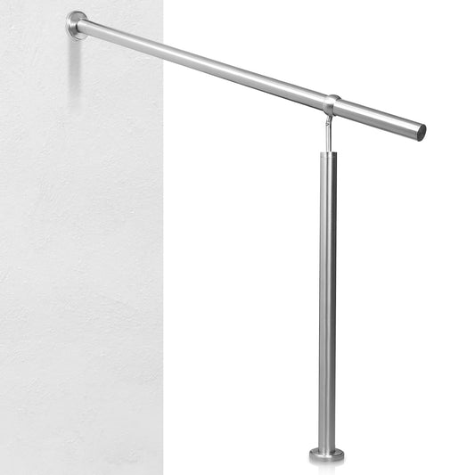 Jopassy Edelstahl Eingangsgeländer 80 bis 180 cm für Treppe